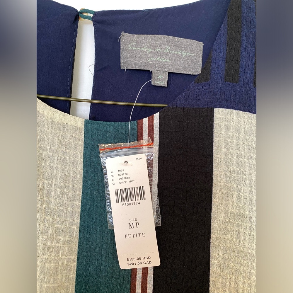 NWT Anthropologie Tie-Waist Dress - Picture 3 of 3